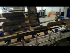 ঢেউতোলা শক্ত কাগজ বাক্সের জন্য সম্পূর্ণ স্বয়ংক্রিয় পিই স্ট্র্যাপিং মেশিন