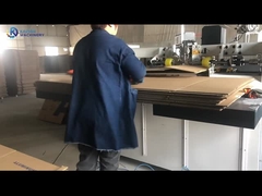 ঢেউতোলা শক্ত কাগজ বাক্সের জন্য সেমি অটো একক টুকরা সেলাই মেশিন