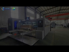 5 রং স্বয়ংক্রিয় কার্টন বক্স মুদ্রণ ডাই কাটিং মেশিন