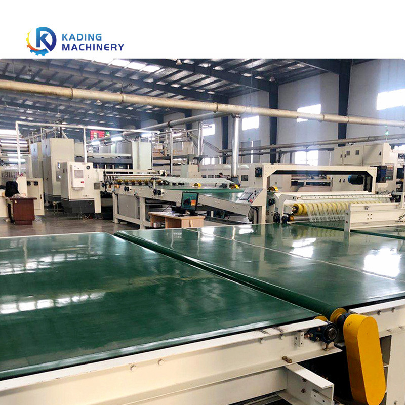 3 / 5 প্লাই দ্রুত পরিবর্তন একক মুখের corrugation মেশিন 220m / মিনিট ওয়ার্কিং গতি