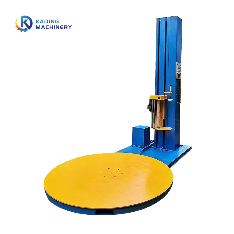 ঢেউতোলা বক্স প্যাকিং 2200mm ব্যাসের জন্য 20-40pcs/ঘন্টা সেমি অটো স্ট্রেচ র‍্যাপ মেশিন