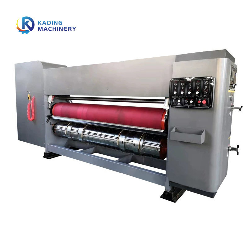জল ভিত্তিক কালি ফ্লেক্সো ঢেউতোলা বক্স PLC নিয়ন্ত্রণ সহ প্রিন্টিং মেশিন