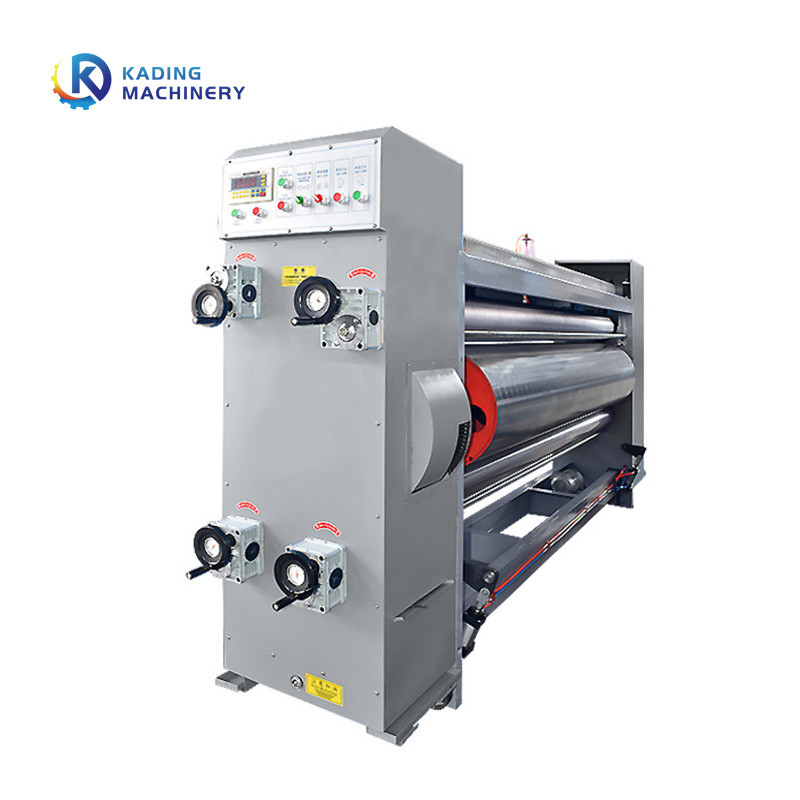 সামনের প্রান্ত খাওয়ানো corrugated কার্ডবোর্ড প্রিন্টার ঘূর্ণন ডাই কাটিং ইউনিট 300pcs / মিনিট গতি
