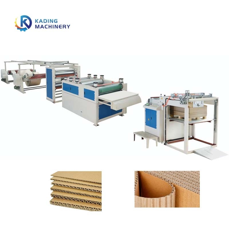 হাই স্পিড পাঁচ স্তর corrugated লাইন corrugated কার্ডবোর্ড এবং কার্টন তৈরীর জন্য