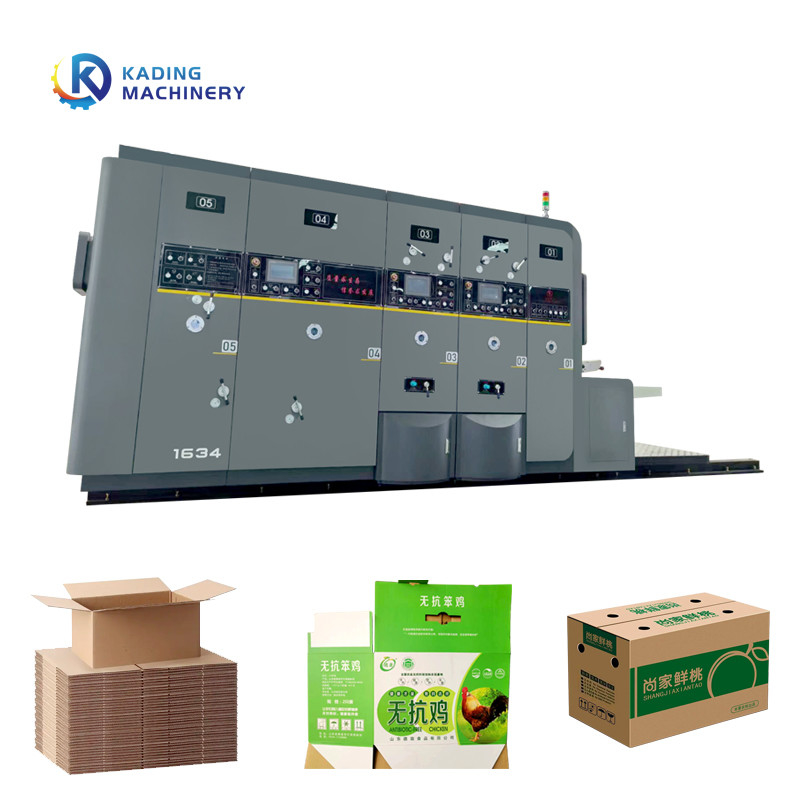 পূর্ণ ভ্যাকুয়াম শোষণ corrugated বক্স মুদ্রণ মেশিন জন্য corrugating কার্টন বক্স ডাই কাটিং